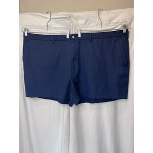 Peter Millar Golf Shorts Size 54 Navy Blue 3.5" Inseam Wicking‎ Stretch